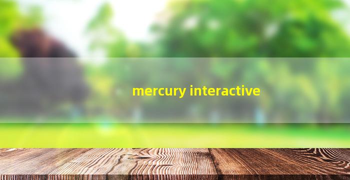 mercury interactive